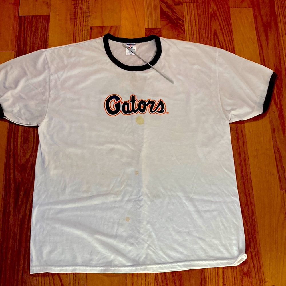 Jerzees XL Florida Gator Swimming/Diving Team T Shirt 50% Cotton 50% Polyester